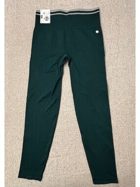 Penn Seamless High Waist Leggings Moisture Wicking 24” Inseam Rain Forest Large